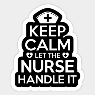 Nurse Handle it Sticker